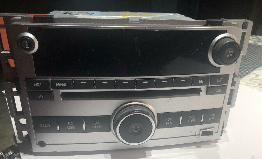2009 - 2012 CHEVROLET MALIBU OEM AM FM CD DASH RADIO STEREO