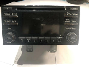 2011 2012 NISSAN ROGUE NAVIGATION RADIO CD PLAYER OEM 25915 1VK0B TESTED Y46#010