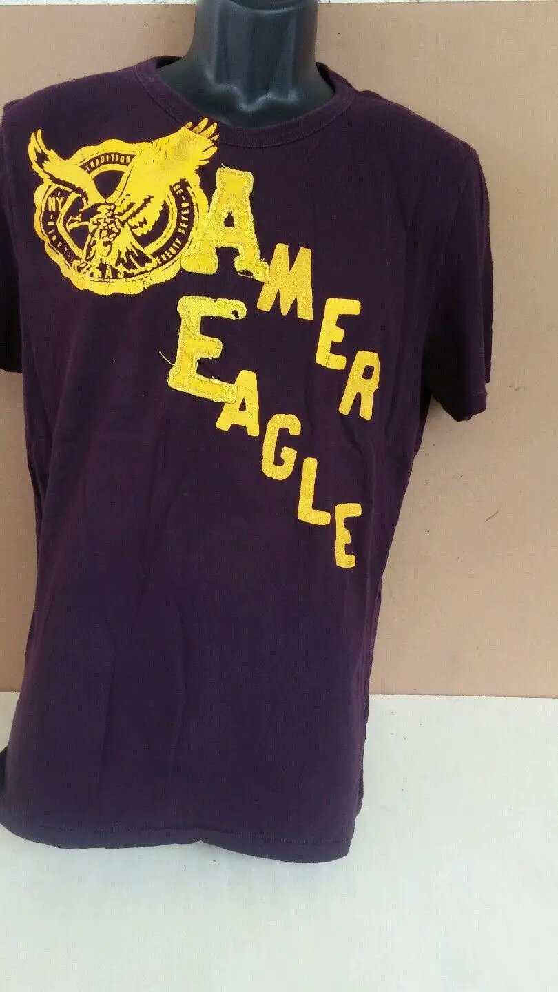 Tshirt American Eagle purple color large in size by American Eagle