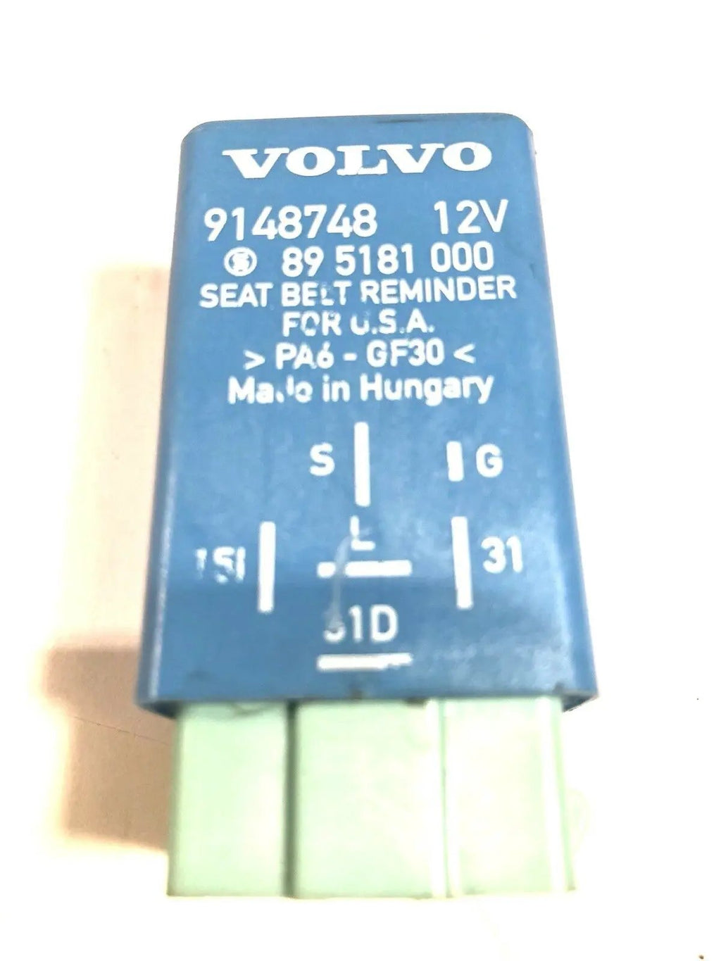 GENUINE VOLVO SEAT BELT REMINDER RELAY 9148748 9128137 I 212 Stribel 895181000 by Volvo