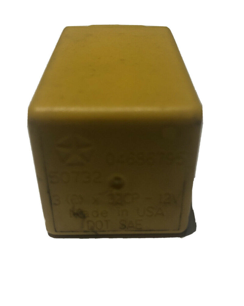 Mopar Chrysler Flasher  Relay 50732   04686795 YELLOW 9 PRONG Dodge Plymouth