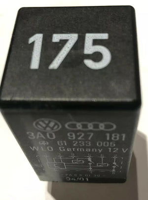 Relay 175 Starter VW Audi Corrado Passat Cabrio Jetta Golf Beetle - 3A0 927 181
