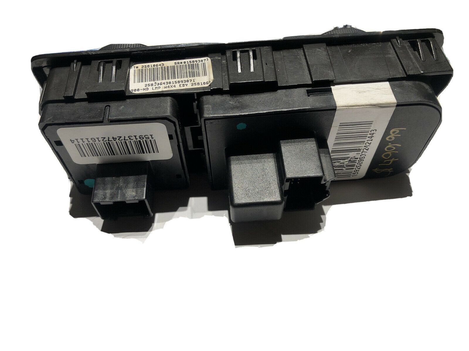 07 08 09 10 11 12 13 TAHOE YUKON dash headlight dimmer switch panel 25810643 OEM