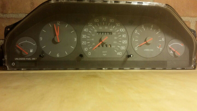 1997-98 Volvo S90, V90, 960 OEM INSTRUMENT CLUSTER SPEEDOMETER GAUGE 222553 mile