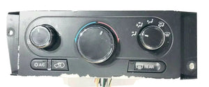 02-07 2007-2007 03 04 05 06 Buick Rendezvous Heater A/C Climate Control 10339960