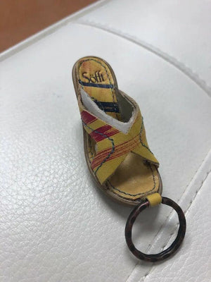 Sofft Wedge Platform Shoe Keychain