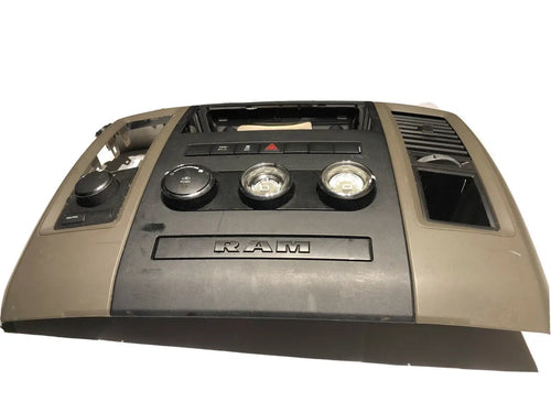 09 10 11 12 Dodge Ram Radio Climate Control Center Dash Trim Bezel Panel Unit by Dodge
