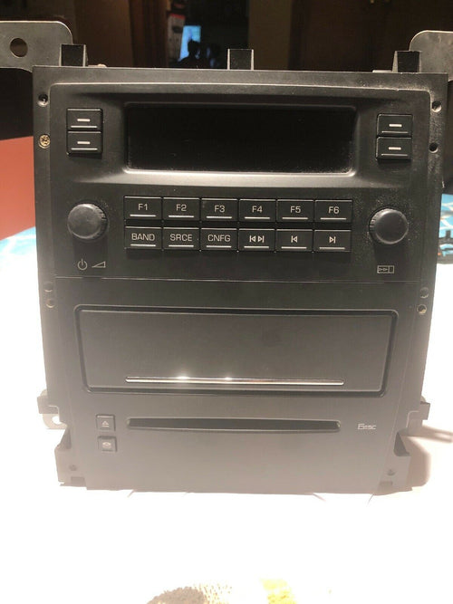 2006 CADILLAC STS 3.6L RWD #12 RADIO/CD PLAYER 15806292 OEM