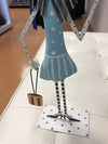 Fashion Bag Lady Fixture With 30s Fashion Hat