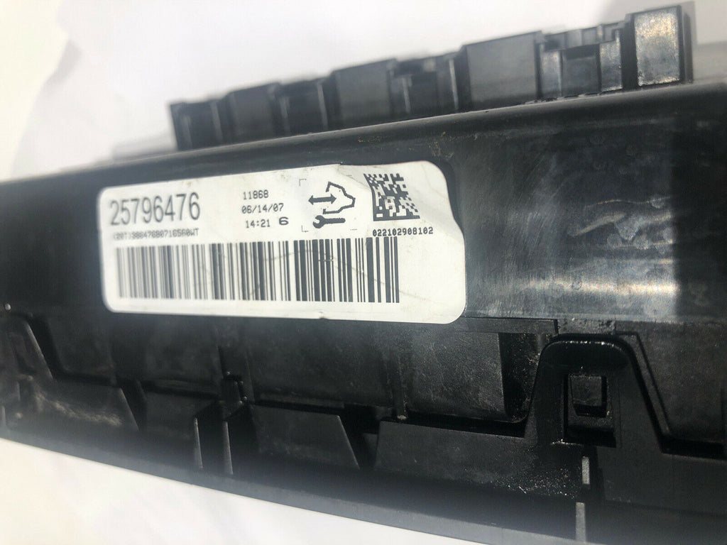 07-09 CHEVROLET SILVERADO AC HEATER CLIMATE TEMPERATURE CONTROL 25796476