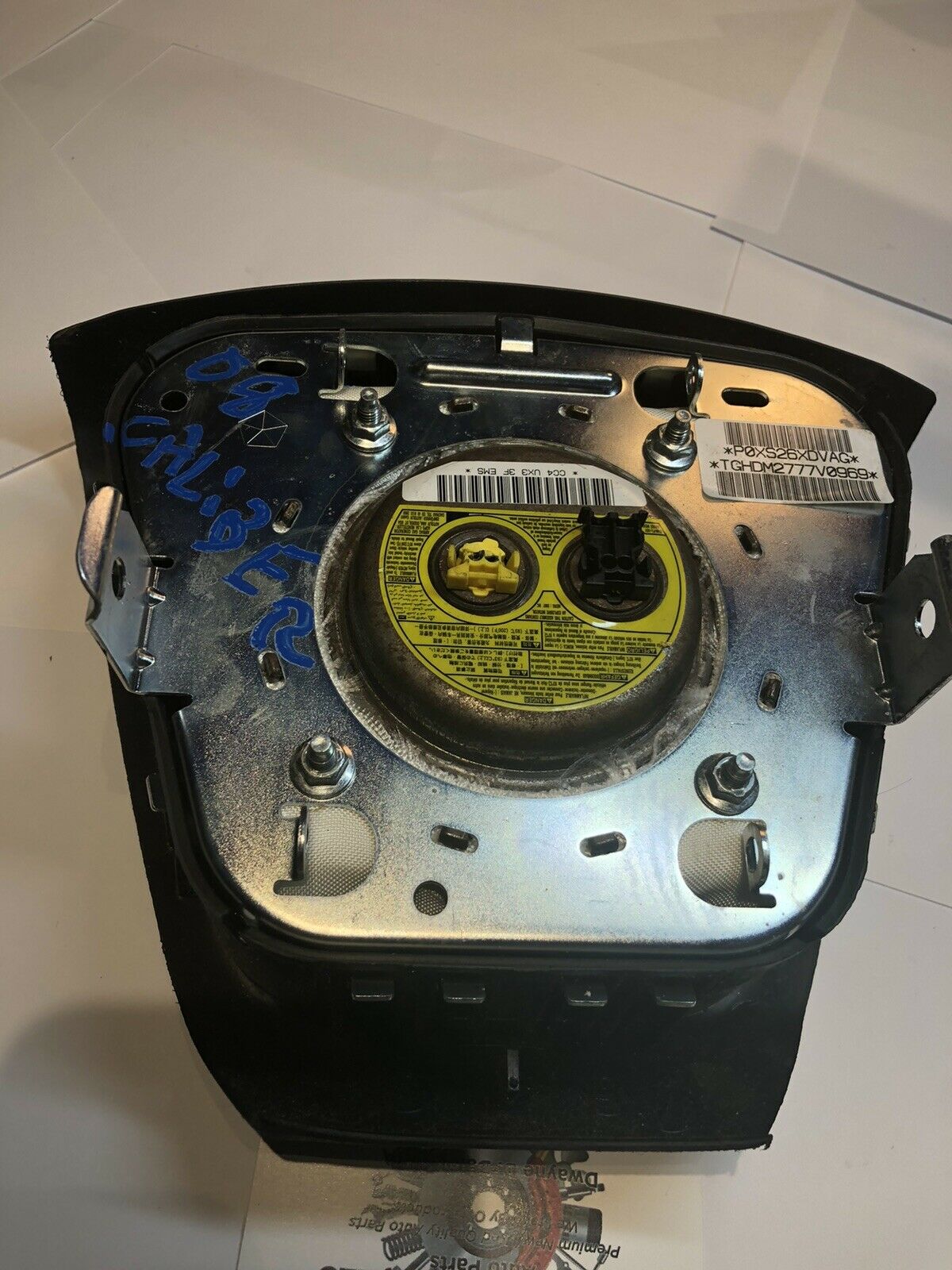 Airbag Driver Left Air Bag Front Driver Roof 07-12 CALIBER 1693461 CC4UX33FEMS