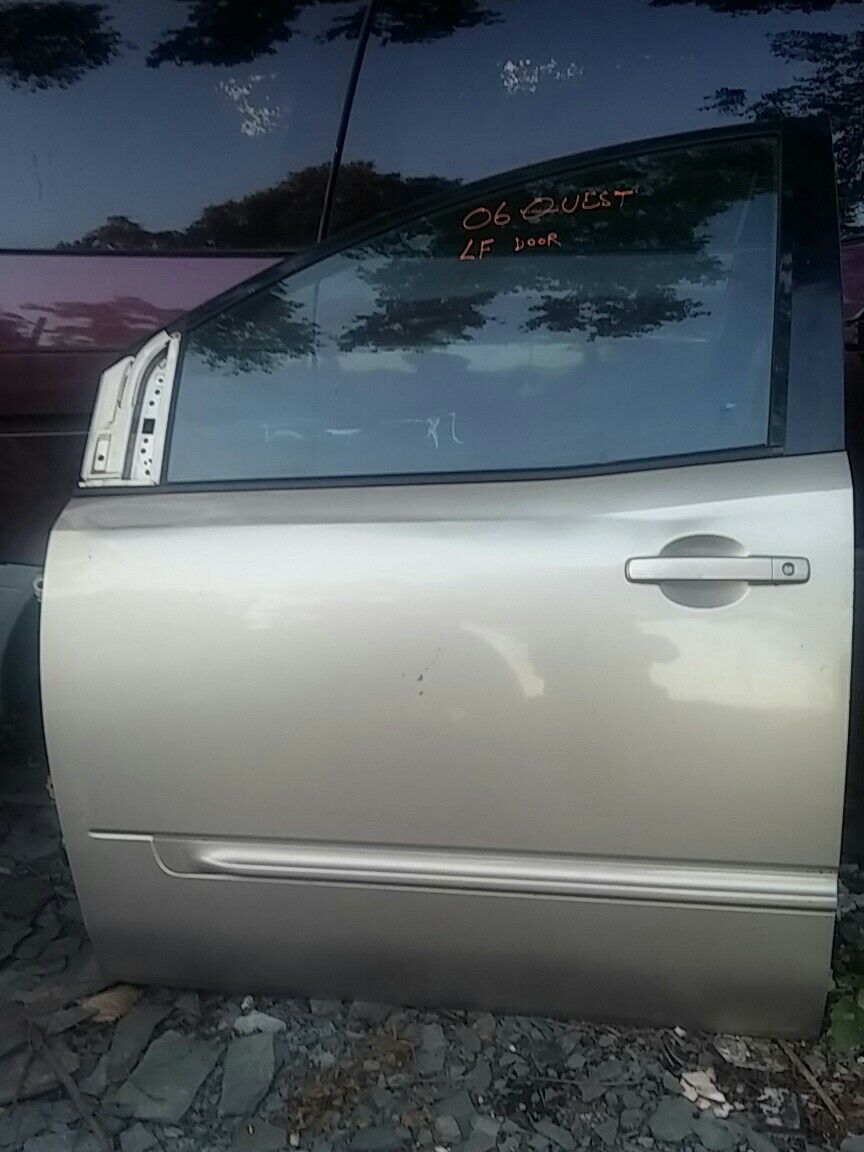 2004-06 NISSAN QUEST GOLD COLOR/COLOUR LEFT FRONT DRIVER DOOR OEM ACXEPT OFFERS