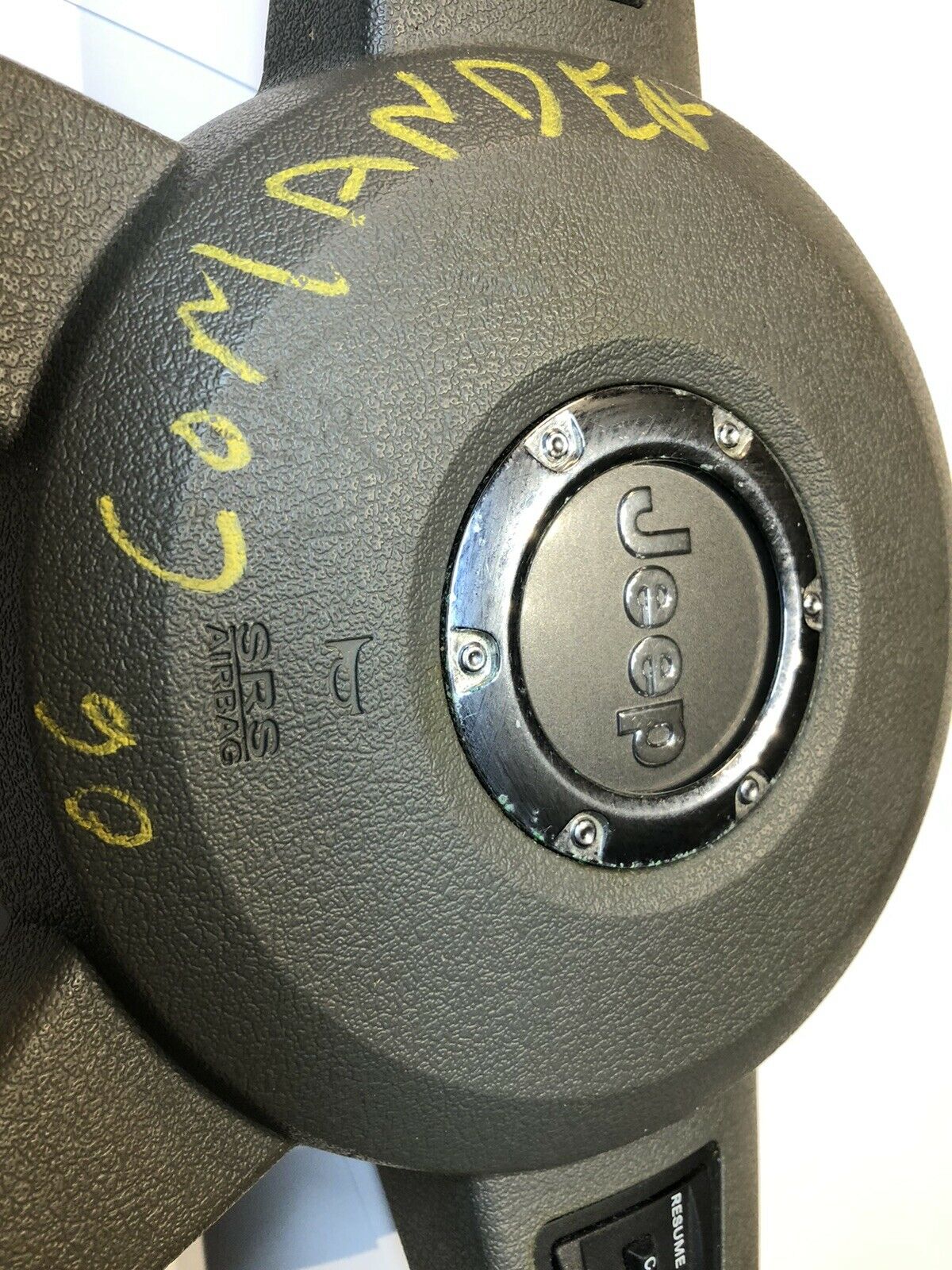 06-08 Jeep Commander Commander Front Left Driver Steering Wheel Airbag SRS