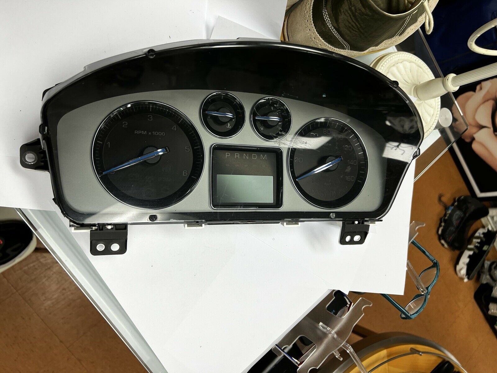 2007 ESCALADE CADILLAC SPEEDOMETER GAUGE CLUSTER 155K + Miles Gas Tachometer OEM