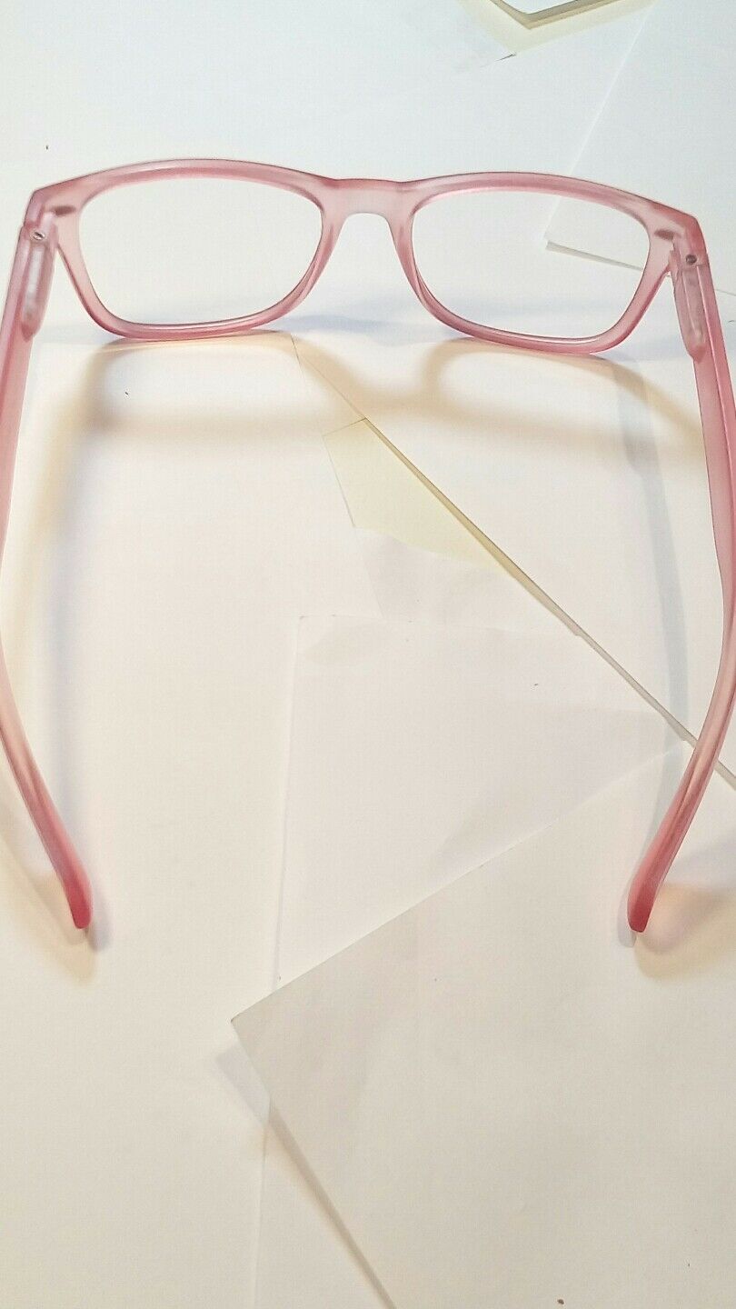 Girls pink wayfare eyeglass frames apollos recycled av rec 204-r125
