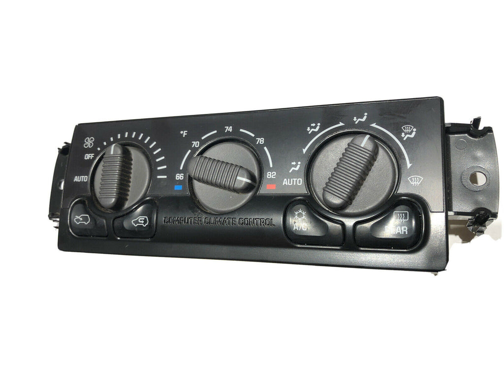 2000-2002 Yukon Tahoe Suburban auto climate heater ac control 15060162