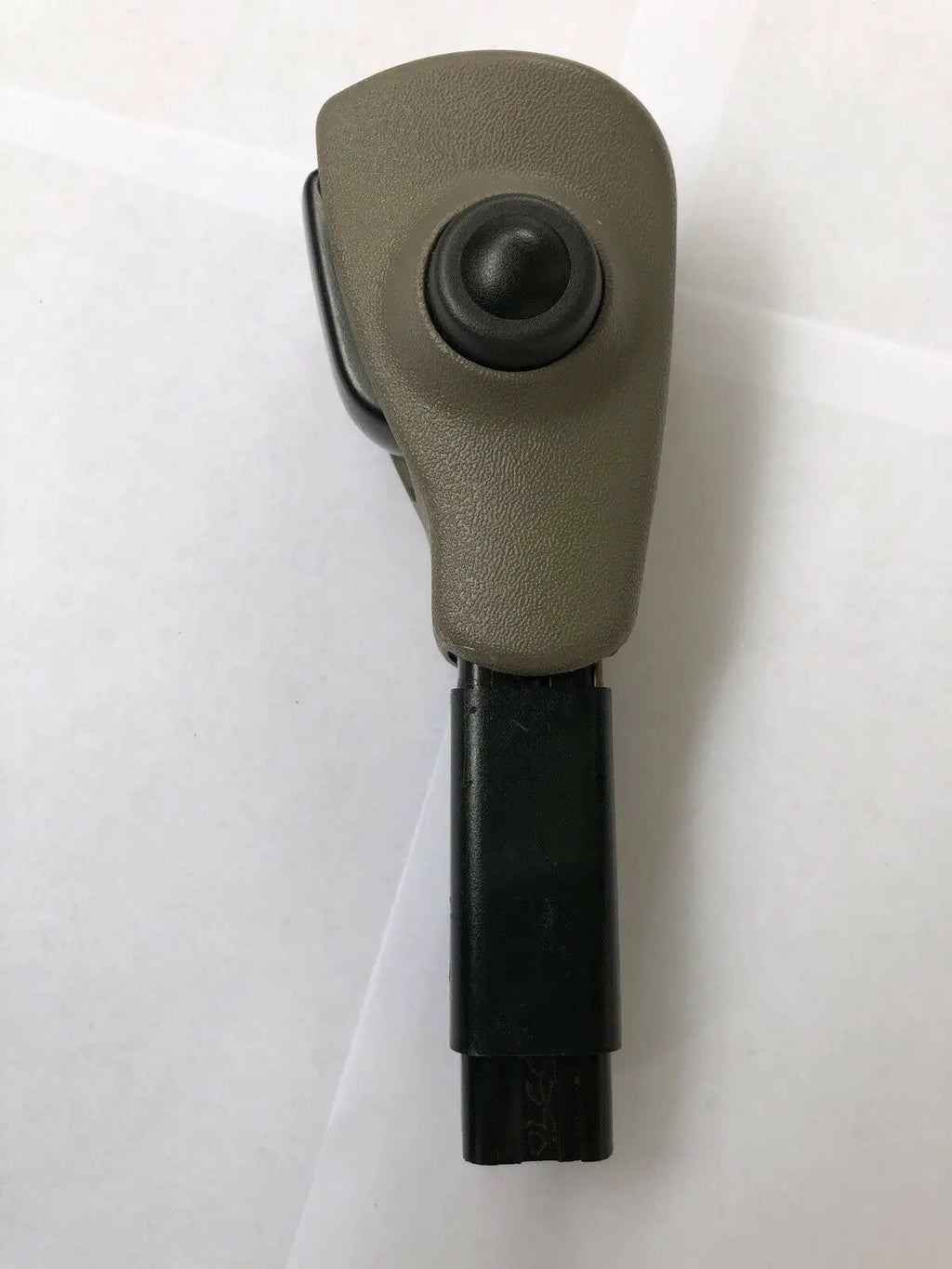 Auto Car Manual/Automatic Knob Gear Shift Head Shifter Lever Stick Leather Biege by Unbranded