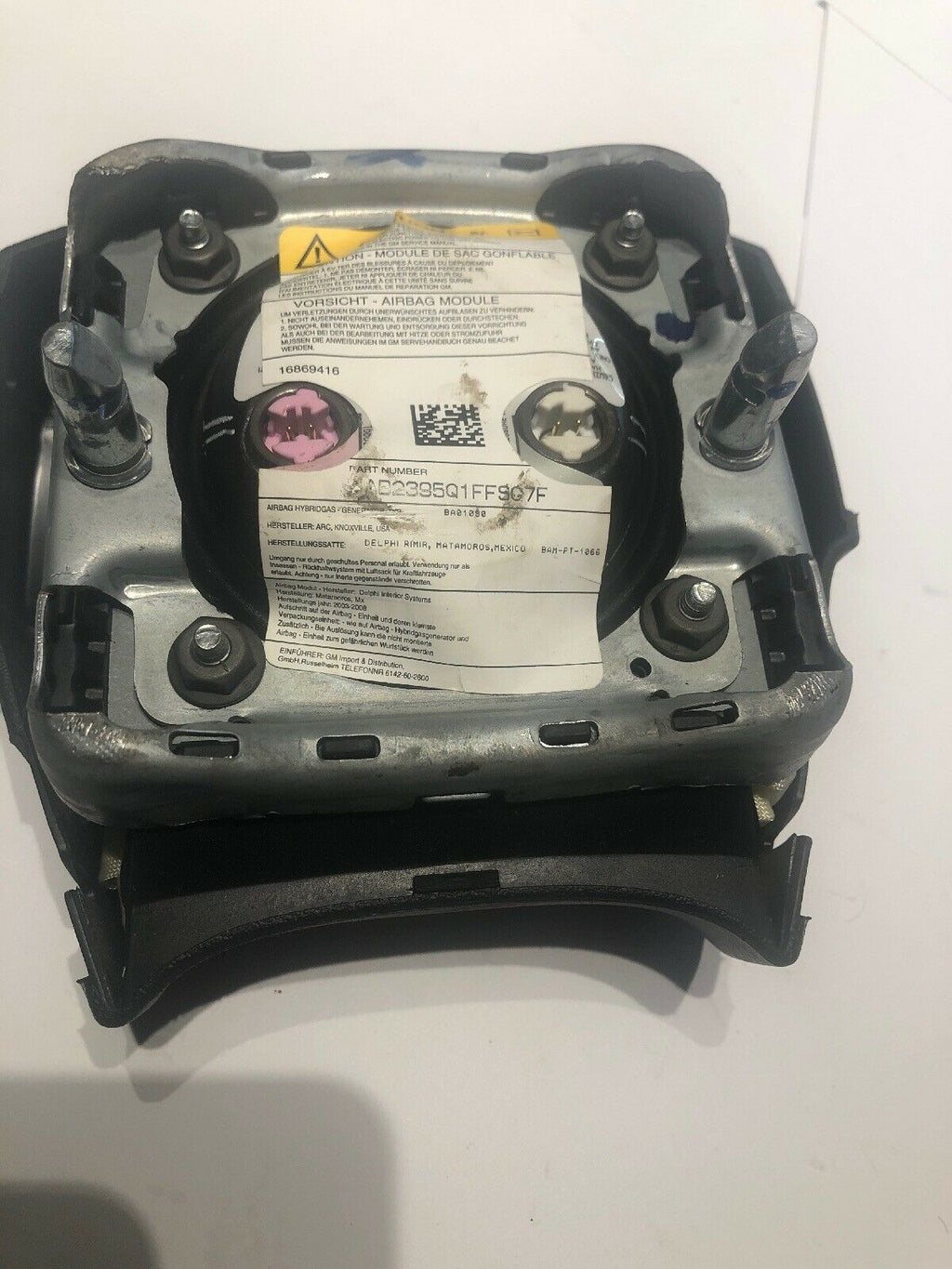 FITS 2005-2009 CHEVY TRAILBLAZER OEM DRIVER AIRBAG