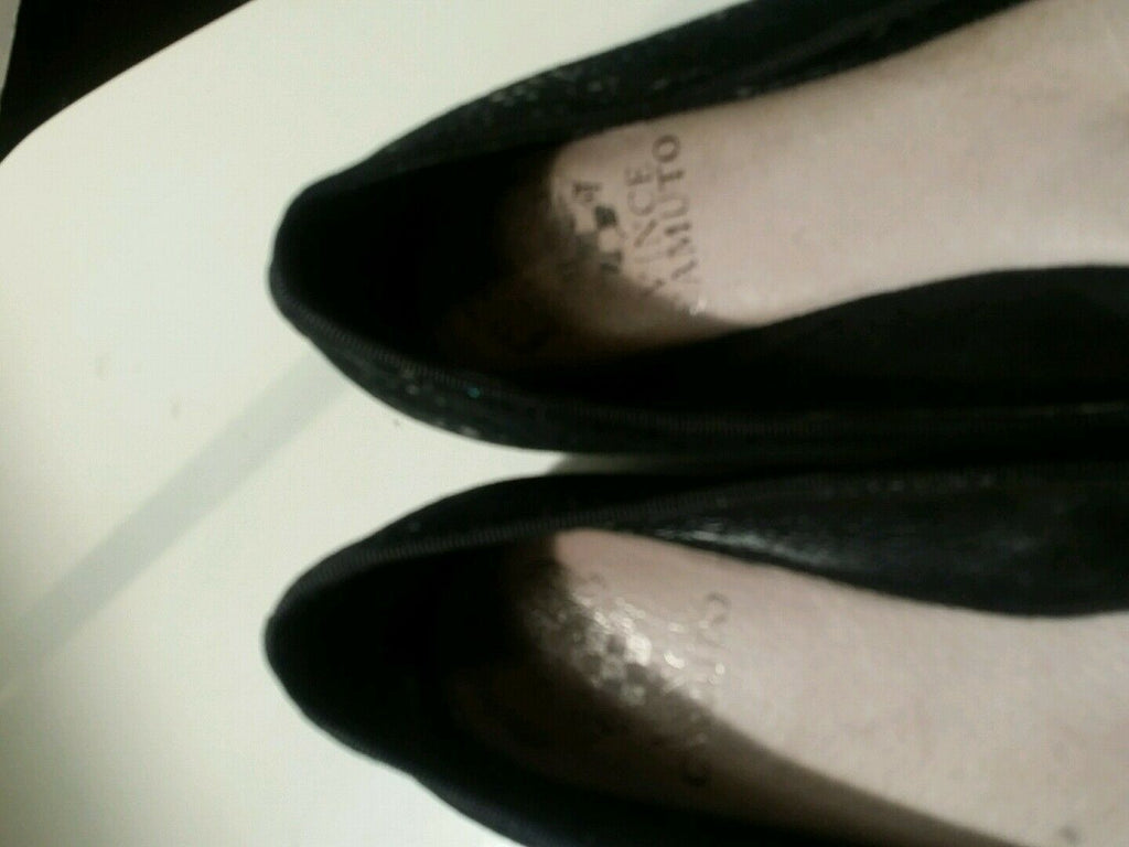 vince camuto black studded flats size 7m