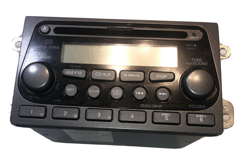 2005 2005 Honda Element Radio Stereo MP3 AM FM  CD Player OEM Radio