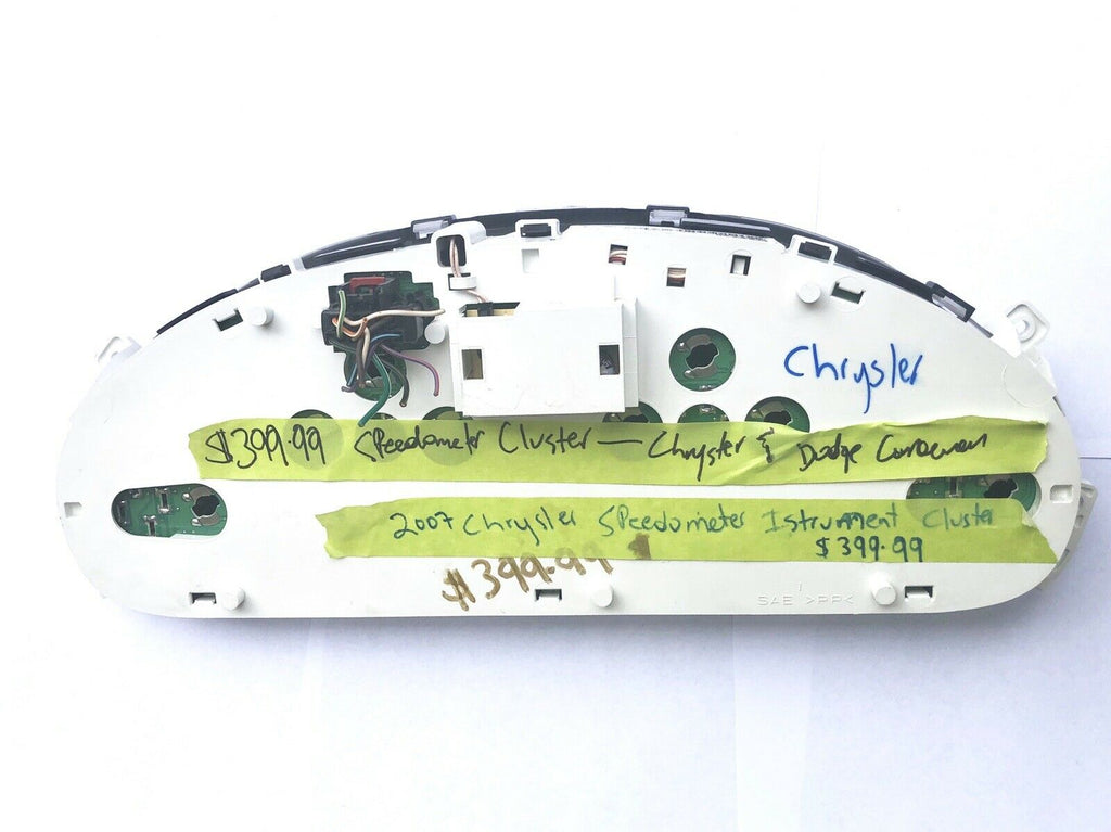 2007 Dodge  Chrysler  Speedometer  Cluster