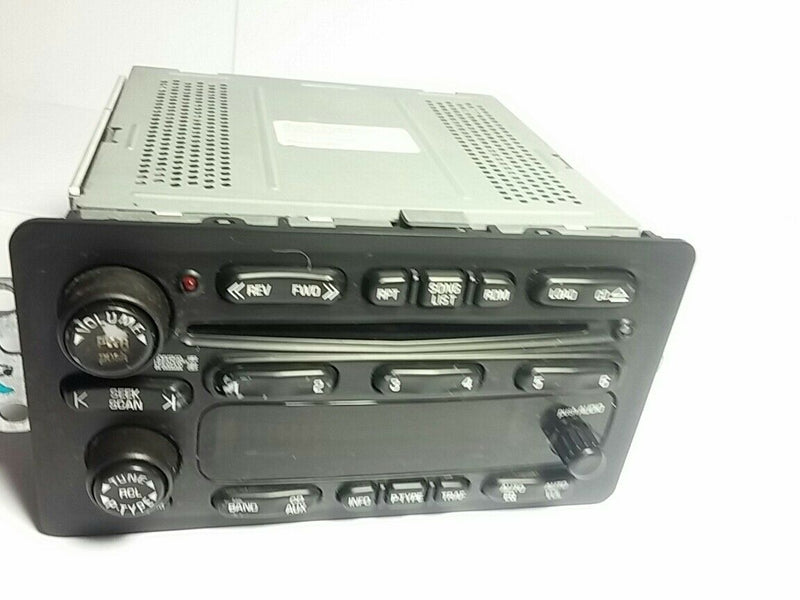 2005 OEM BUICK RENDEZVOUS ULTRA CD, AUX/RADIO PLAYER, P/N: 10348261. WORKING