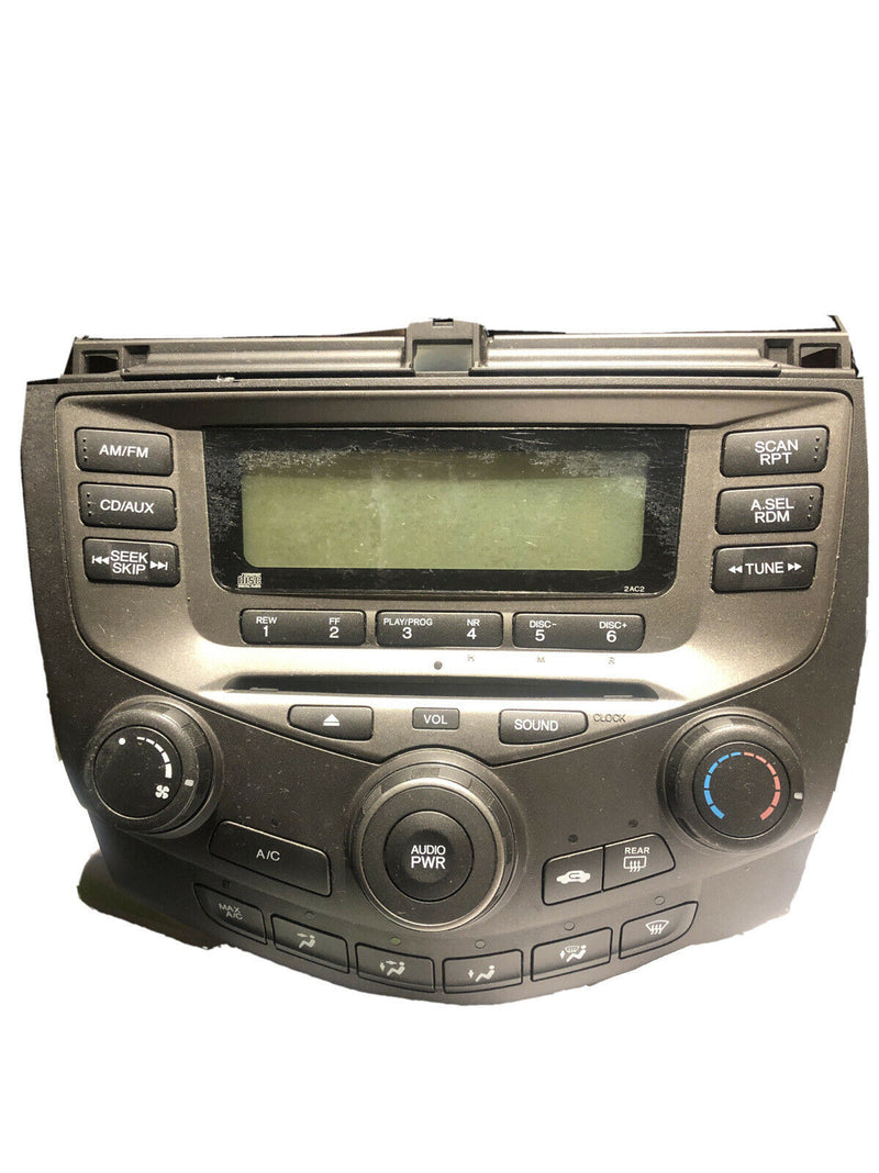 2003-2007 Honda Accord Factory AM FM Radio CD Player AUX 7BC1 OEM