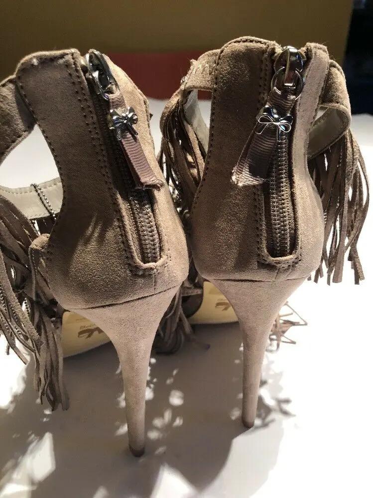 Bestyville Tassel Stelito Sandals by Betseyville