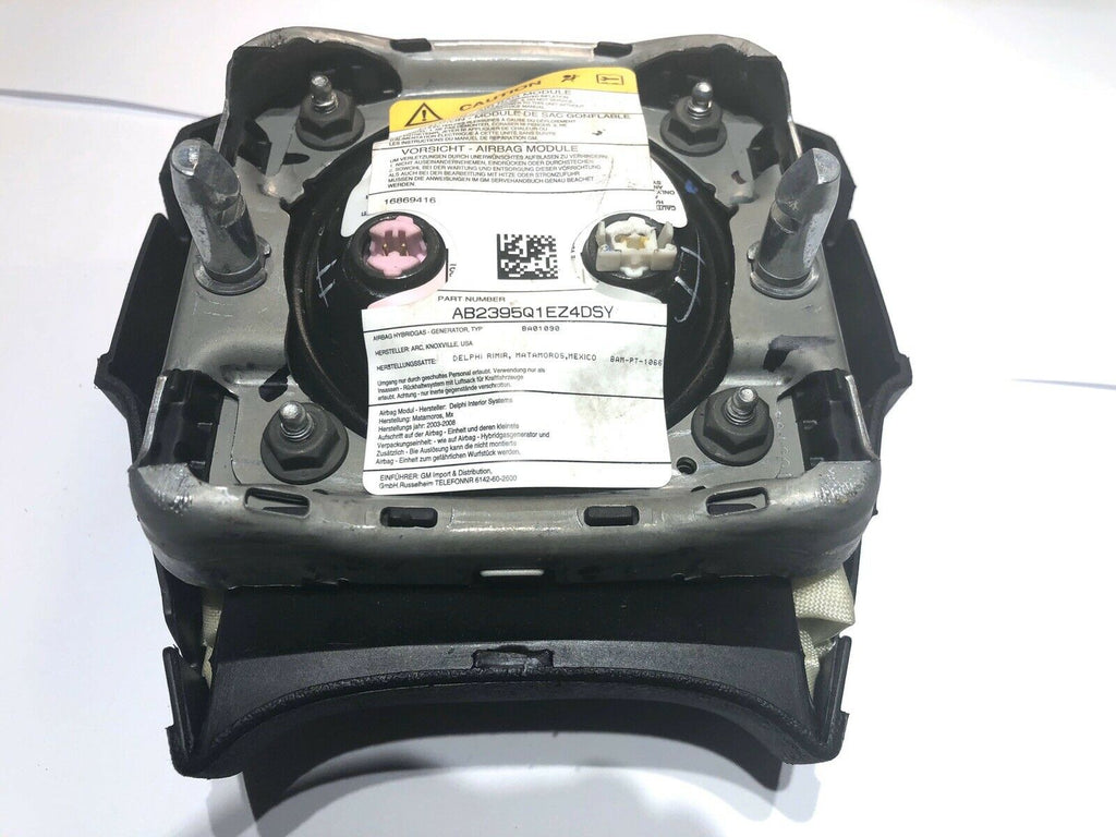 FITS 2005-2009 CHEVY TRAILBLAZER OEM DRIVER AIRBAG AIR BAG AB2395Q1EZ4DSY OE