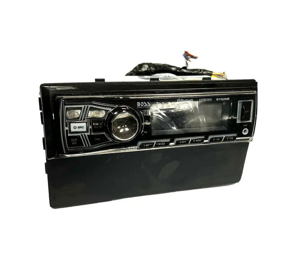 Boss 611UAB Car Radio AM FM Receiver Bluetooth USB Single-DIN (no CD/DVD) by BOSS Audio