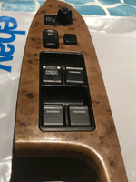 03 04 05 06 07 Honda ACCORD SEDAN Master Power Window Control Switch WOOD GRAIN