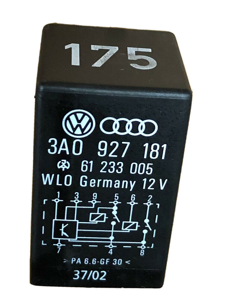 Relay 175 Starter VW Audi Corrado Passat Cabrio Jetta Golf Beetle - 3A0 927 181