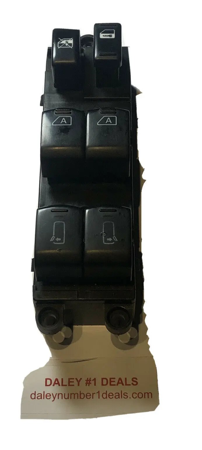 Nissan Rogue Left Driver Master Power DOOR Window Control Switch Unit BLACK (890 by Nissan