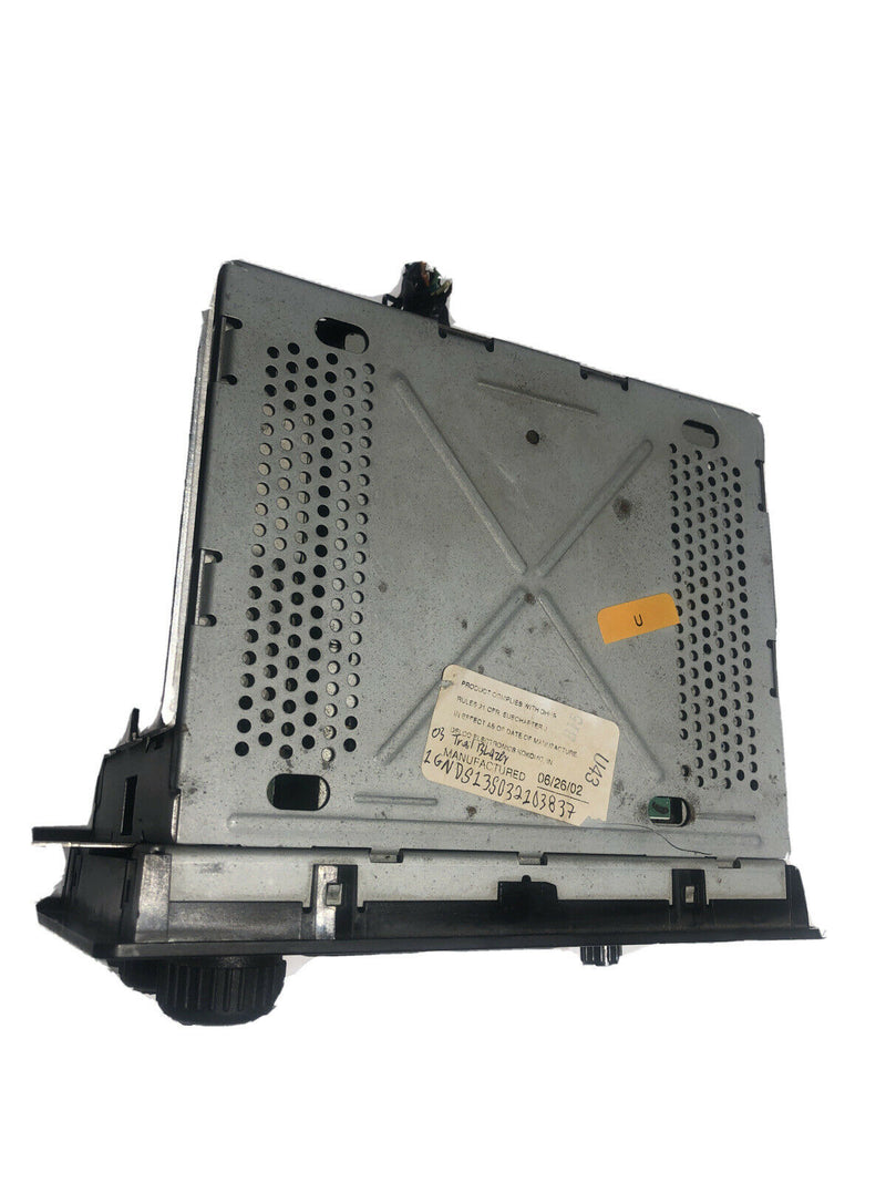 02 03 Trailblazer Envoy Single CD Radio Receiver OEM 15195521