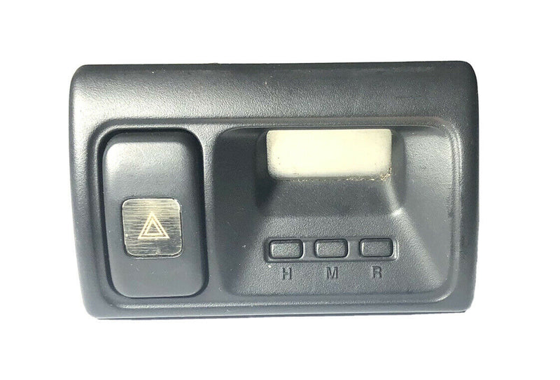 1998 1999 2000 2001 2002 Honda Accord Dash Clock With Hazard Switch Black OEM