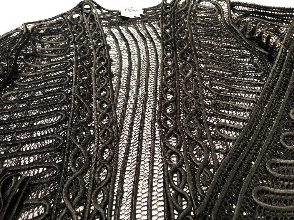 Reggio Polyester Black Sweater by Reggio