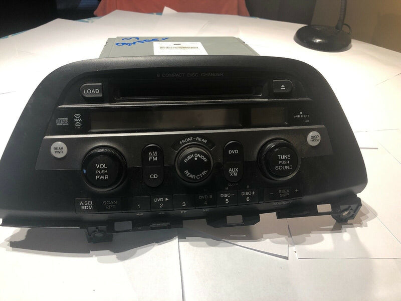 05 06 07 08 09 10 Honda Odyssey Radio 6 CD Player Receiver W/ CODE 39100SHJA300