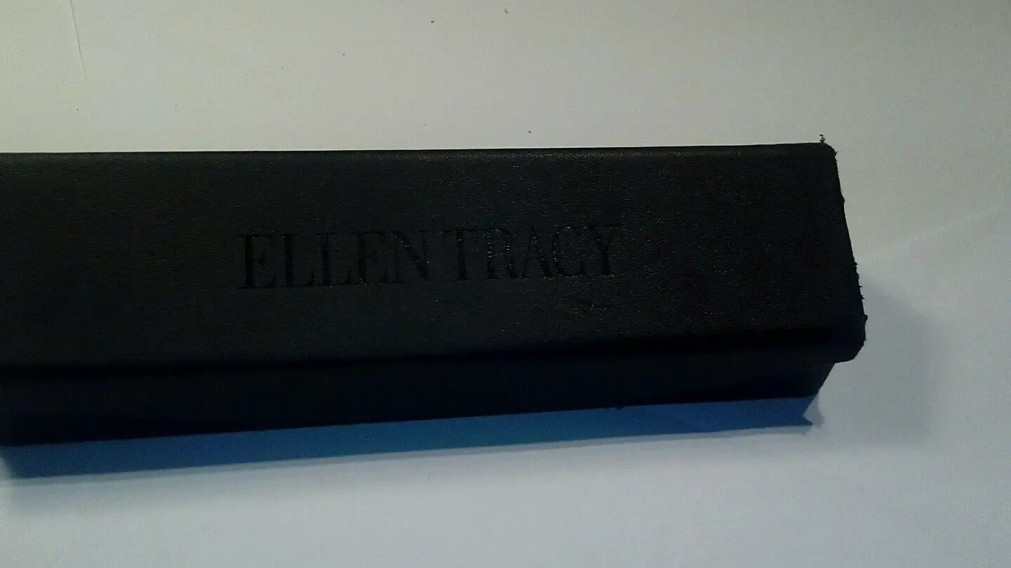 Ellen Tracy Designer Black Eyeglass Hard Case by Ellen Tracy