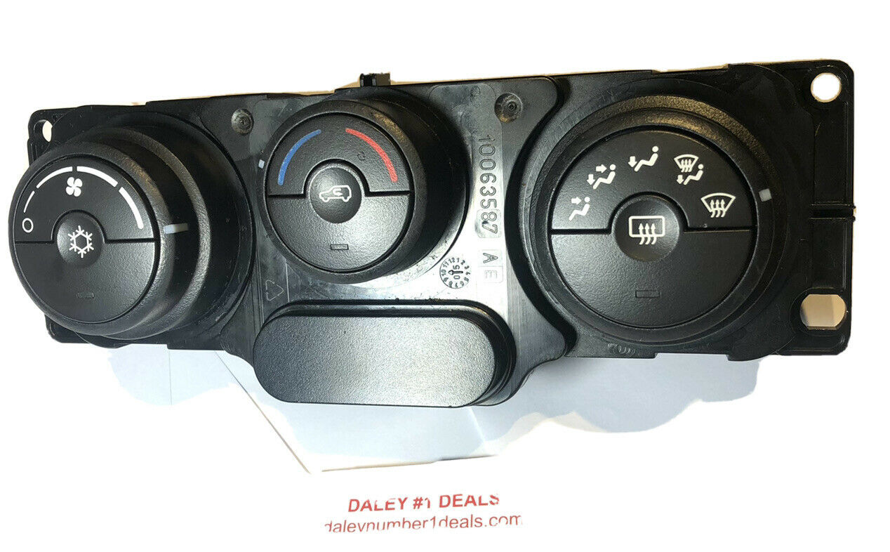 06 Chevy Equinox Temperature Climate Control AC Heat Switch Temp Dash 15842234