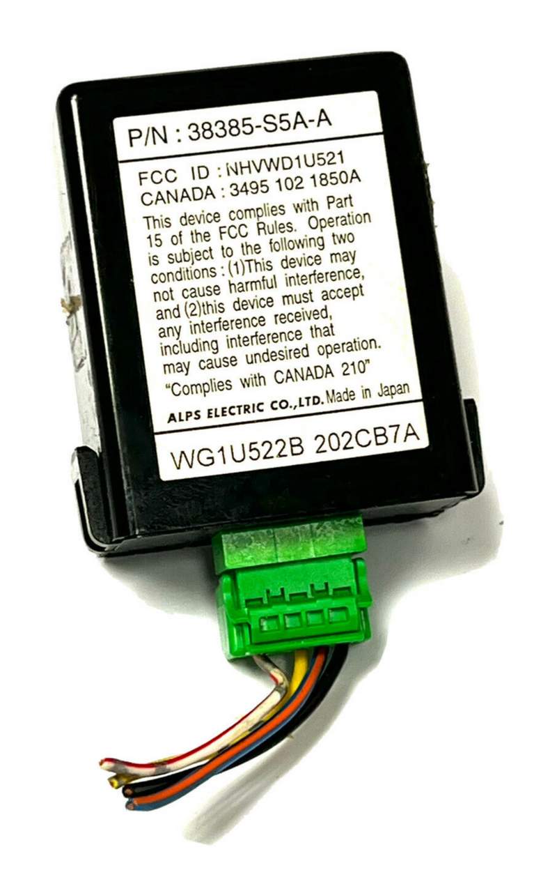 2001-2005 Honda CIVIC OEM keyless entry module with remote.em2,es1,ep1,ep2,ev1/