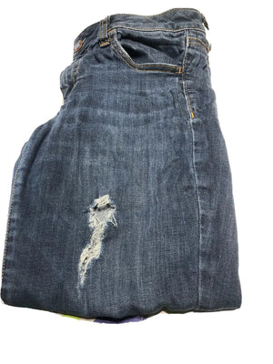 AMERICAN EAGLE OUTFITTERS Super Stretch Distressed Skinny Jean Women's Size 0
