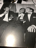 THE RAT PACK  DEAN MARTIN SAMMY DAVIS, JR. & FRANK SINATRA