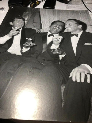 THE RAT PACK  DEAN MARTIN SAMMY DAVIS, JR. & FRANK SINATRA