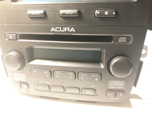 2005 2006 ACURA MDX USED OEM AM/FM RADIO CD Player.  INFO SCREEN RECEIVER.