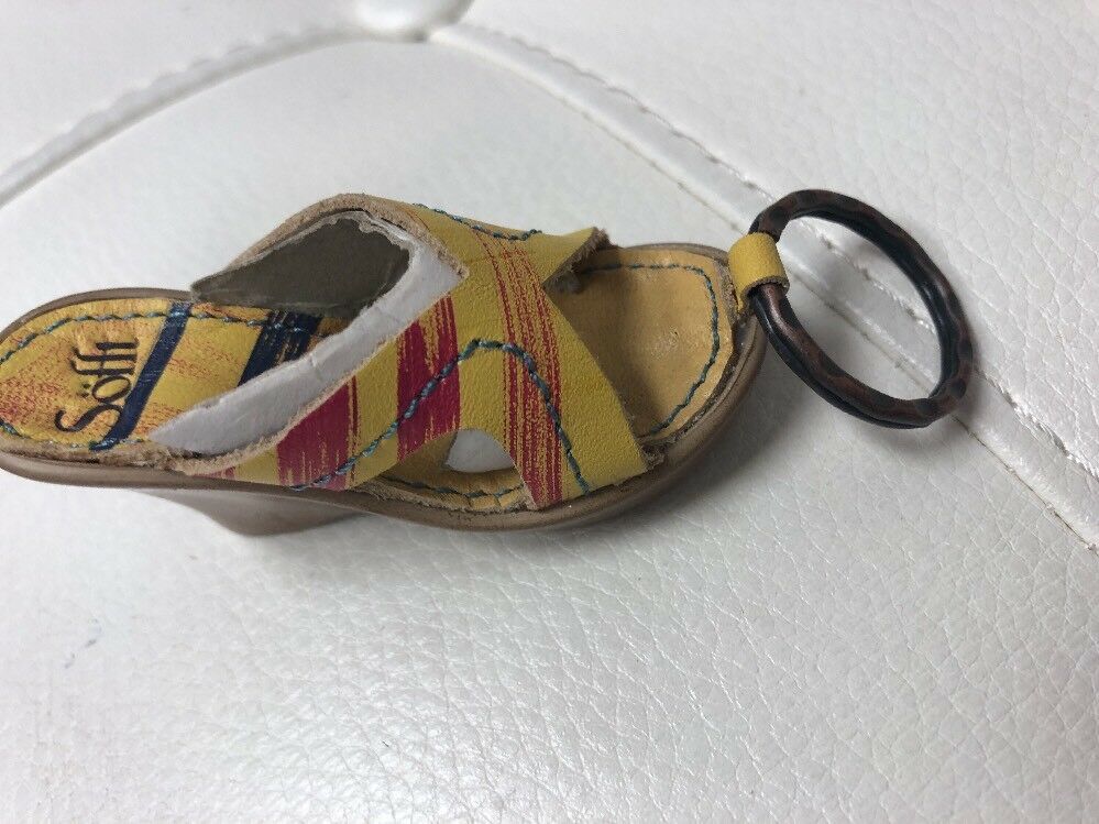 Sofft Wedge Platform Shoe Keychain