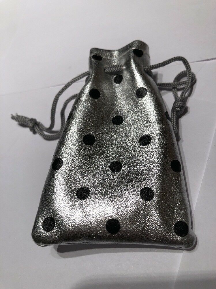 Silver Metallic Jewlrey Dustbag