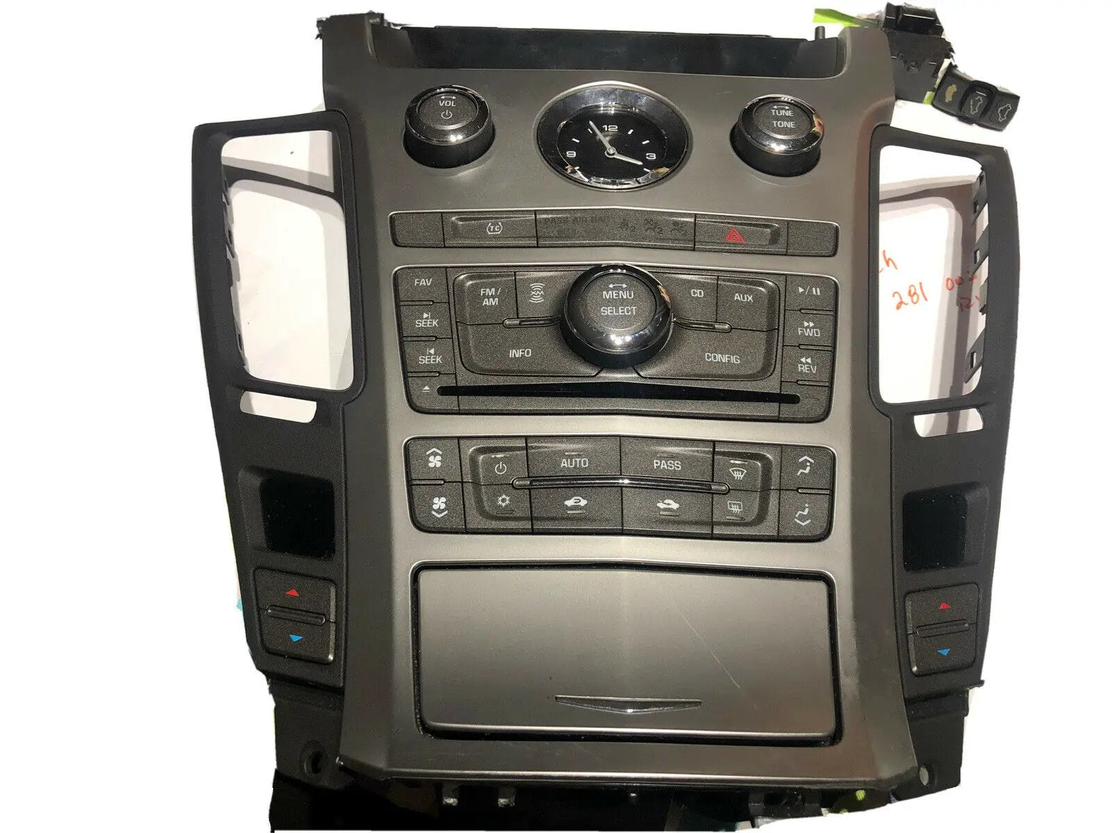 2010 2012 Cadillac SRX Climate Control Unit Heater Ac Temperature Hvac CC78#023 by Cadillac
