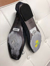 Adrianna Papell Blue Sequin Ballet Flats Womens Size 9.5