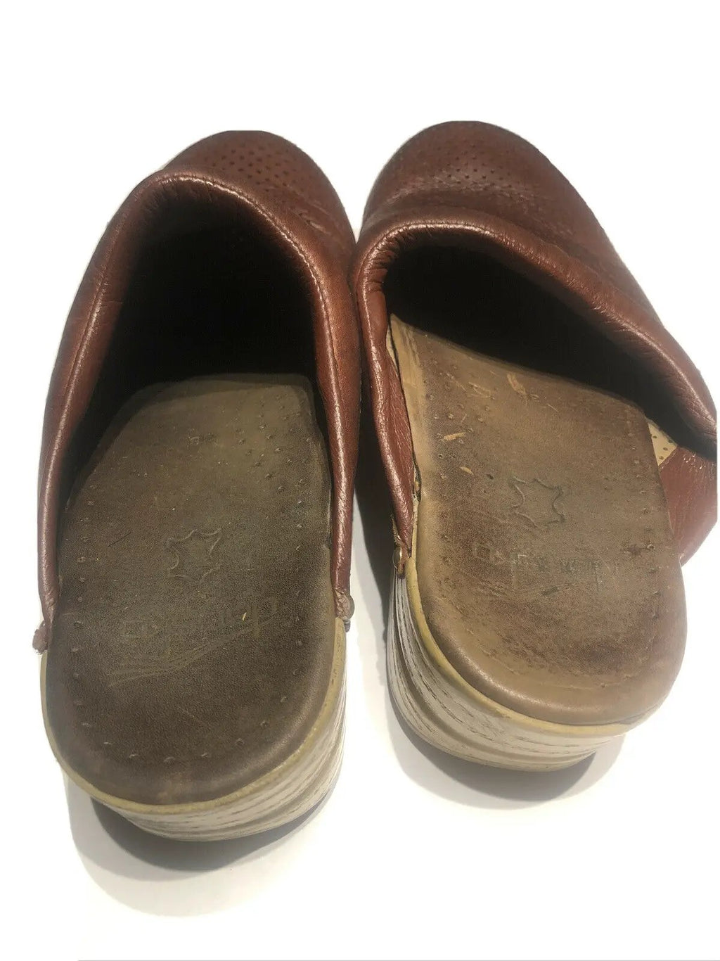 Dansko Women's Brown Nursing Clogs Professional Shoes Size 38 Genuine Authentic by Dansko