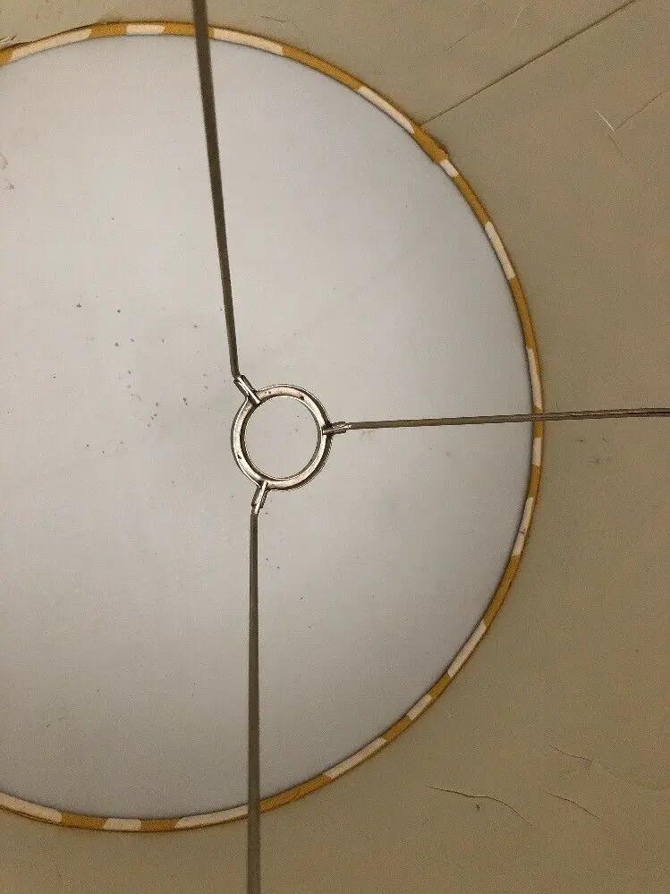 Large Gold And Cream Vintage Lampshade Beautiful Style. by DALEY1DEALS,LLC.